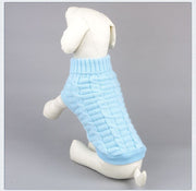 ドッグウェア セーター ニット 犬服 洋服 犬用 小型犬 猫用 ペットウェア ペット用品 無地 ハイネック シンプル 可愛い 防寒 ペットグッズ いぬ イヌ
