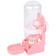 給水器 給水ボトル 水やり ペット用品 ウサギ モルモット 小動物 500ml ケージ用 固定 取り付け簡単 サイフォン式 皿タイプ フェレット