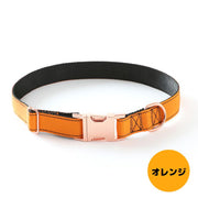 首輪 カラー 小型犬 中型犬 大型犬 いぬ 猫 ねこ ペット用品 お散歩グッズ 無地 簡単装着 金属ワンタッチバックル シンプル