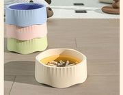 ペット用食器 フードボウル 2way 犬用 猫用 餌入れ エサ入れ 凸凹 デコボコ 早食い防止 スローフード 餌皿 給餌 ペット用品 滑り止め付き イヌ用 ネコ用 ペットグッズ