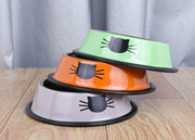 フードボウル 猫用食器 犬用食器 ウォーターボウル 食器 滑り止め ステンレス 円形 ラウンド 丸型 猫 犬 餌入れ エサ入れ 容器 シンプル お洒落 可愛い 犬用品 猫用品 ペット用品 ペットグッズ イヌ ネコ いぬ ねこ