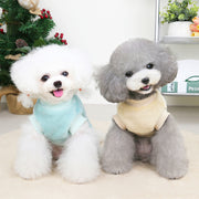 ペットウェア ドッグウェア 犬服 タンクトップ ベスト 犬 猫 ペット用品 洋服 クマ ベア ボアフリース もこもこ 裏起毛 防寒 暖かい 秋冬 ノースリーブ プルオーバー