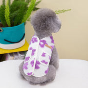 ペットウェア ドッグウェア ベスト チョッキ 袖なし 犬服 猫服 ノースリーブ ボア 背中開き ボア もこもこ かわいい キュート おしゃれ ドッグウェア ポカポカ 暖か フリース 防寒 スナップボタン 着せやすい