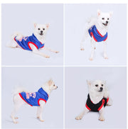 ペットウェア ドックウェア パーカー 犬服 猫服 イヌ ネコ 小型犬 袖なし 裏起毛 あったか フーディー 秋 春 冬 防寒 汚れ防止 フード付き リードホール ノースリーブ 中型犬 ロゴ スポーティ 秋 冬 かっこいい ドッグ キャット