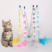 猫じゃらし 猫用おもちゃ ねこじゃらし 猫 ネコ ねこ キャット ペット用品 ペットグッズ 棒 羽 ハネ ボール 球体 鈴付き スズ おもちゃ かわいい 楽しい ストレス解消 運動不足解消