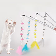 猫じゃらし 猫用おもちゃ ねこじゃらし 猫 ネコ ねこ キャット ペット用品 ペットグッズ 棒 羽 ハネ ボール 球体 鈴付き スズ おもちゃ かわいい 楽しい ストレス解消 運動不足解消