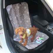 ドライブシート ペットシート カーシート 車用品 カー用品 ペットシーツ シートカバー ペット用品 犬 猫 折りたたみ 防水 バックル付き 肉球 骨 無地 チェック 格子柄 汚れ防止 傷防止 かわいい おしゃれ シンプル 灰 黒 赤 青