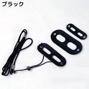 ハーネス リード 3サイズセット 爬虫類 トカゲ 小動物 ペット用品 牽引ロープ リーシュ 紐 フェイクレザー 調節可能 お散歩