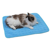 クールマット 猫 犬 キャット ドッグ ペット 寝具 敷きパッド 熱中症 暑さ対策 ひんやり 涼しい 冷却 冷感 涼感 メッシュ 通気性 長方形 便利 携帯 収納 折りたたみ 折り畳み お出かけ コンパクト 無地 シンプル 夏 ブルー ピンク グレー ブラウン