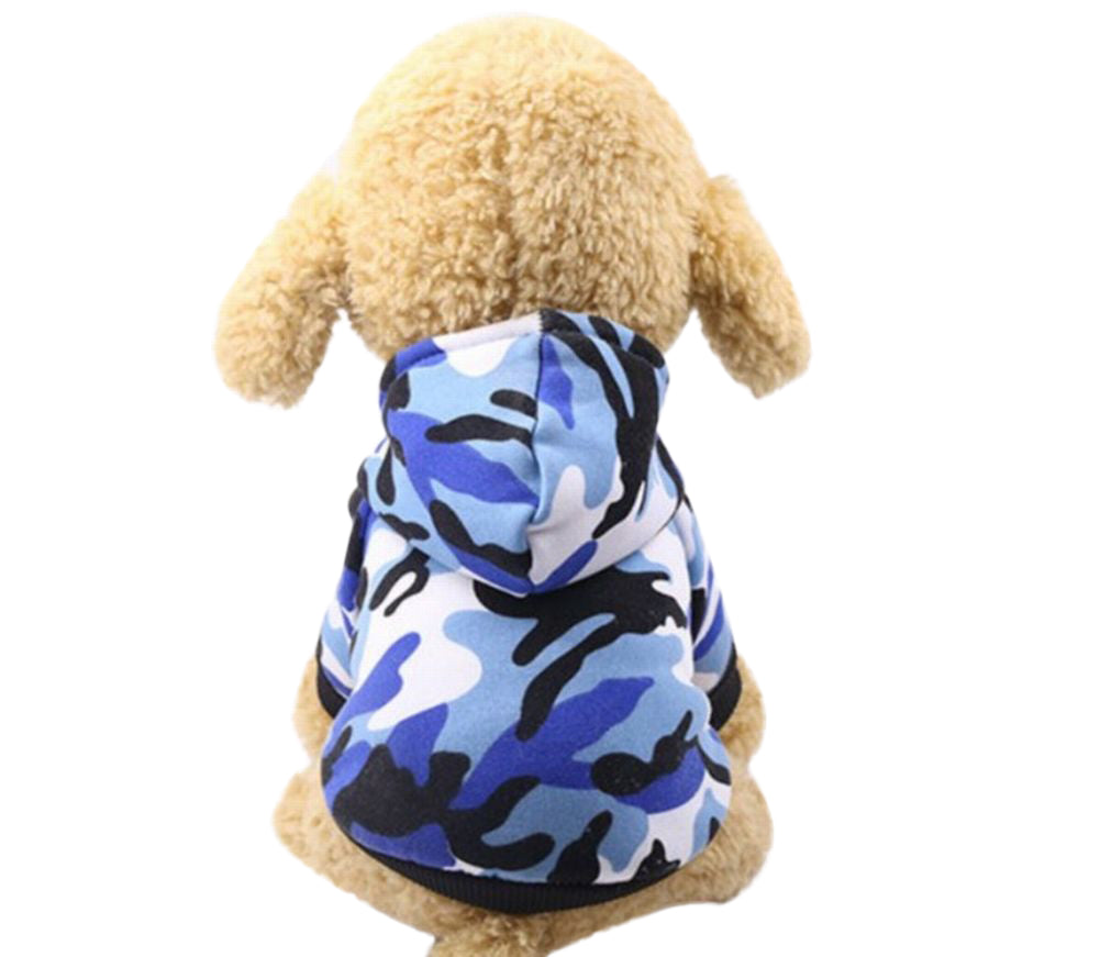 ドッグウェア パーカー フーディー 犬服 猫服 ペット用品 小型犬 裏起毛 あったか 防寒 プルオーバー フード付き 迷彩 カモフラ柄 おしゃれ かわいい カジュアル デイリー お散歩 お出かけ イヌ いぬ ネコ ねこ キャットウェア