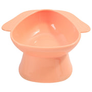 ペットボウル 犬用品 猫用品 ペット用品 三角形 傾斜付き グリーン イエロー ピンク シンプル 滑り止め付き 食べやすい