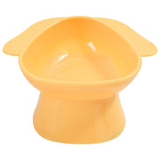 ペットボウル 犬用品 猫用品 ペット用品 三角形 傾斜付き グリーン イエロー ピンク シンプル 滑り止め付き 食べやすい