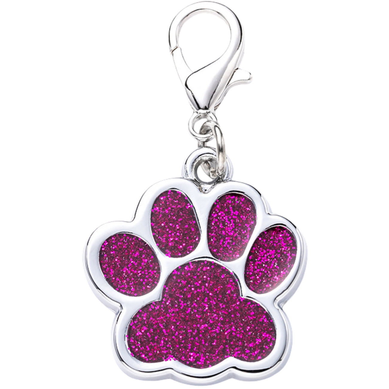 ペット用迷子札 ネームタグ 名札 ネームチャーム 犬 猫 イヌ ネコ ドックタグ ペット用品 首輪チャーム 首輪アクセサリー 肉球型 キーホルダー