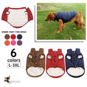 犬用コート 犬用ベスト 犬用アウター ペット服 裏ボア ボアジャケット ダウンジャケット風 ジャンパー ドッグウェア 冬用 冬服 中型犬 大型犬 スナップボタン 防寒着 防寒対策 暖かい あったかい 犬服 お散歩 外出 L XL 2XL 3XL