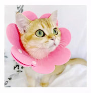エリザベスカラー 猫 ネコ 犬 イヌ ペット用品 舐め防止 引っかき 傷口保護 調節可能 怪我 ケア用品 スナップボタン