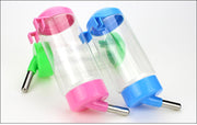ペット用給水器 給水ボトル ペット用品 ウォーターボトル ノズル付き 400ml 取り付け式 水入れ 水飲み器 ケージ取り付け
