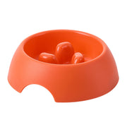 ペット用食器 犬 猫 小型犬 早食い防止 フードボウル スローフィーダー 給餌器 お椀 食事用器 ドッググッズ キャットグッズ ペット用品 ブルー イエロー グリーン オレンジ