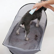ペット用トリミングキャッチャー 犬 猫 イヌ ネコ お手入れ グルーミング用品 抜け毛キャッチャー ブラッシング カット シート テント ハウス