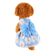 ドッグウェア ペットウェア ワンピース ペット用 小型犬 いぬ イヌ 犬服 春 夏 秋 おめかし お出かけ お散歩 お呼ばれ リボン スカート 花柄 イチゴ 袖なし かわいい キュート サイズ豊富