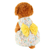 ドッグウェア ペットウェア ワンピース ペット用 小型犬 いぬ イヌ 犬服 春 夏 秋 おめかし お出かけ お散歩 お呼ばれ リボン スカート 花柄 イチゴ 袖なし かわいい キュート サイズ豊富
