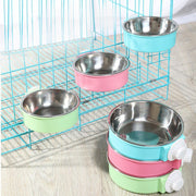 ペット用食器 フードボウル ウォーターボウル 2way ケージ取り付け 犬用 猫用 ペット用品 エサ入れ 水入れ シンプル 取り付け簡単 ペットグッズ
