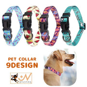 首輪 カラー ペットグッズ ペット用品 犬用 猫用 小型犬 中型犬 大型犬 お散歩グッズ お出かけ プリント ペイズリー スイカ 北欧系 シロクマ おしゃれ かわいい いぬ
