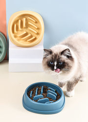 ペット用食器 フードボウル 餌入れ エサ入れ 犬 猫 滑り止め スローフード 飲み込み 丸飲み 早食い防止 肥満予防 ダイエット