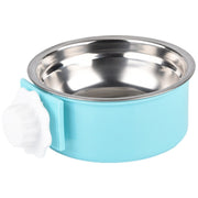 ペット用食器 フードボウル ペットボウル ケージ 食器 固定 うさぎ ウォーターボウル ゲージ 取り付け 犬用 猫用 小動物 子犬 子猫 チンチラ エサ入れ 餌入れ 水入れ ペット用品 ペットグッズ ネコ イヌ モルモット ウサギ リス インコ 小鳥 給水 給餌 取り外し可 シンプル 小さめ 黄 ネイビー 橙 ピンク 青 緑
