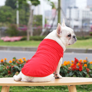 ペットウェア タンクトップ 犬服 猫服 洋服 ドッグウェア キャットウェア 袖なし 単色 無地 シンプル カジュアル お洒落 可愛い ペット服