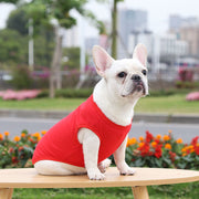 ペットウェア タンクトップ 犬服 猫服 洋服 ドッグウェア キャットウェア 袖なし 単色 無地 シンプル カジュアル お洒落 可愛い ペット服
