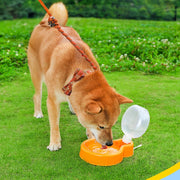 ペット用給水ボトル ウォーターボウル 給水器 水筒 折り畳み 犬 猫 持ち運び 携帯 散歩 お出かけ ストラップ付 いぬ イヌ ペットグッズ