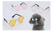 ペット用サングラス アクセサリー カラーレンズ カラバリ豊富 おしゃれ かわいい かっこいい 丸 ラウンド イヌ 犬 ネコ 猫 ペットグッズ おでかけ 撮影 小物 小道具 写真 イベント