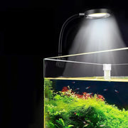 水槽ライト LEDライト クリップ式 アクアリウムライト 水槽照明 USB給電式 熱帯魚 観賞魚 水草 丸形 ラウンド型