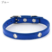 首輪 イヌ 小型犬 中型犬 大型犬 ネコ 猫 ペットグッズ ペット用品 バックル Dカン フェイクレザー PUレザー ピンク ブルー ブラック シンプル カジュアル 可愛い キュート