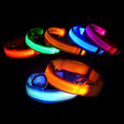 首輪 カラー 光る LEDライト 電池式 犬用 猫用 ペット用品 点滅 ワンタッチバックル サイズ調節可能 Dカン付き シンプル 夜間 散歩 ペットグッズ 外出 お出掛け イヌ用 いぬ用 ネコ ねこ