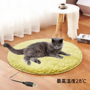 ペット用ホットカーペット USB給電式 ペットヒーター ホット クッション カーペット マット ペット ヒート 犬 猫 暖房 発熱 暖かい 寒さ対策