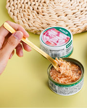 ペット用 缶詰スプーン フードスプーン 単品 1本 猫用 犬用 ねこ いぬ ペット用品 ペットグッズ カトラリー ウェットフード 肉球 かわいい おしゃれ 便利 キャット ドッグ