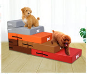 ペット用ステップ 階段 スロープ マット 踏み台 介護用品 ドッグ キャット 犬グッズ 犬用品 猫用品 ペット用品 高齢犬 ケガ防止