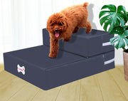 ペット用ステップ 階段 スロープ マット 踏み台 介護用品 ドッグ キャット 犬グッズ 犬用品 猫用品 ペット用品 高齢犬 ケガ防止