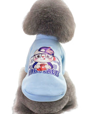 ペットウェア トレーナー ドッグウェア 犬用 犬服 猫用 ペット服 長袖 スタンドカラー プルオーバー スウェット プリント ペット用品 ペットグッズ かわいい おしゃれ カジュアル お散歩 お出かけ 犬 イヌ 猫 ネコ 小型犬