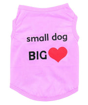 ドッグウェア 犬服 犬用ウェア ペットウェア ベスト タンクトップ ノースリーブ 袖なし カットソー Tシャツ 小型犬用 ロゴ ハート 可愛い おしゃれ シンプル お散歩 お出掛け