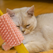 ペット用ブラシ ベルト付き ラバーブラシ 犬用 猫用 ペット用品 面ファスナー マジック テープ ドッグ キャット グルーミング お手入れ お風呂 抜け毛対策 ペットグッズ