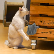 ペット用ブラシ ベルト付き ラバーブラシ 犬用 猫用 ペット用品 面ファスナー マジック テープ ドッグ キャット グルーミング お手入れ お風呂 抜け毛対策 ペットグッズ