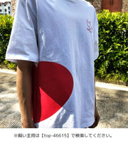 犬猫兼用 ペット用 洋服 Tシャツ 半袖 カットソー ハート 飼い主とお揃いファッション可能 犬の服 猫の服 ペアルック ペア服 可愛い かわいい 超小型犬 小型犬 中型犬 大型犬 犬用 イヌ用 いぬ用 猫用 ネコ用 ねこ用 S M L XL 2XL 3XL 4XL 5XL 6XL ドッグウェア キャットウェア ドッグウエア キャットウエア