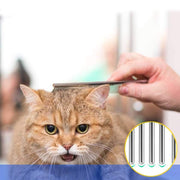 ペット用コーム クシ ブラシ 犬用 猫用 ブラッシング カット トリミング 粗目 細目 毛並み ペット用品 シンプル 櫛 被毛ケア グルーミング お手入れ イヌ ネコ ペットグッズ