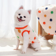 ドッグウェア 犬服 ベスト タンクトップ ペット 小型犬 中型犬 猫 洋服 ノースリーブ ボアフリース 裏起毛 防寒 暖かい 冬