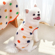 ドッグウェア 犬服 ベスト タンクトップ ペット 小型犬 中型犬 猫 洋服 ノースリーブ ボアフリース 裏起毛 防寒 暖かい 冬