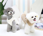 ドッグウェア 犬の服 ベスト ジャケット フェイクファー 裏起毛 ペット 小型犬 中型犬 猫 洋服 防寒 暖かい 保温 冬 袖なし S M L XL 2XL エコファー あったか ふわふわ もこもこ ノースリーブ 前開き スナップボタン 刺繍 かわいい 可愛い おしゃれ いぬ イヌ DOG ねこ ネコ キャット CAT プレゼント ギフト 贈り物 散歩 お出かけ 春 秋