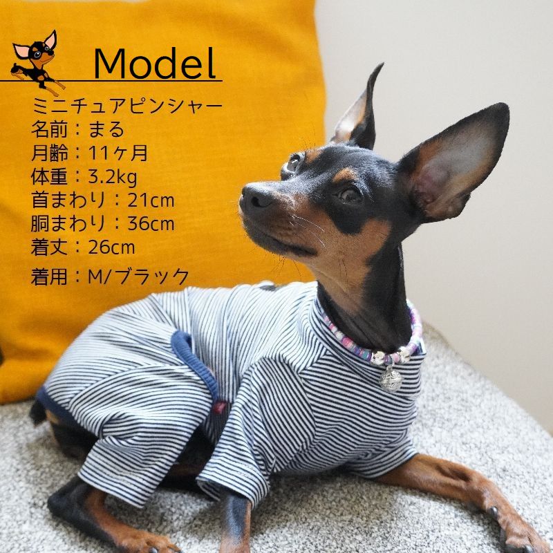 ドッグウェア パジャマ ロンパース 長袖 長ズボン つなぎ 商品画像2