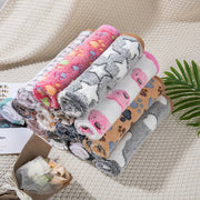 ペット用ブランケット ペット用毛布 マット 毛布 犬用 猫用 ペット用品 ペットグッズ 防寒 暖かい あったか 起毛 ふんわり 寝具 お昼寝 敷物 かわいい キュート カラフル おしゃれ 秋 冬